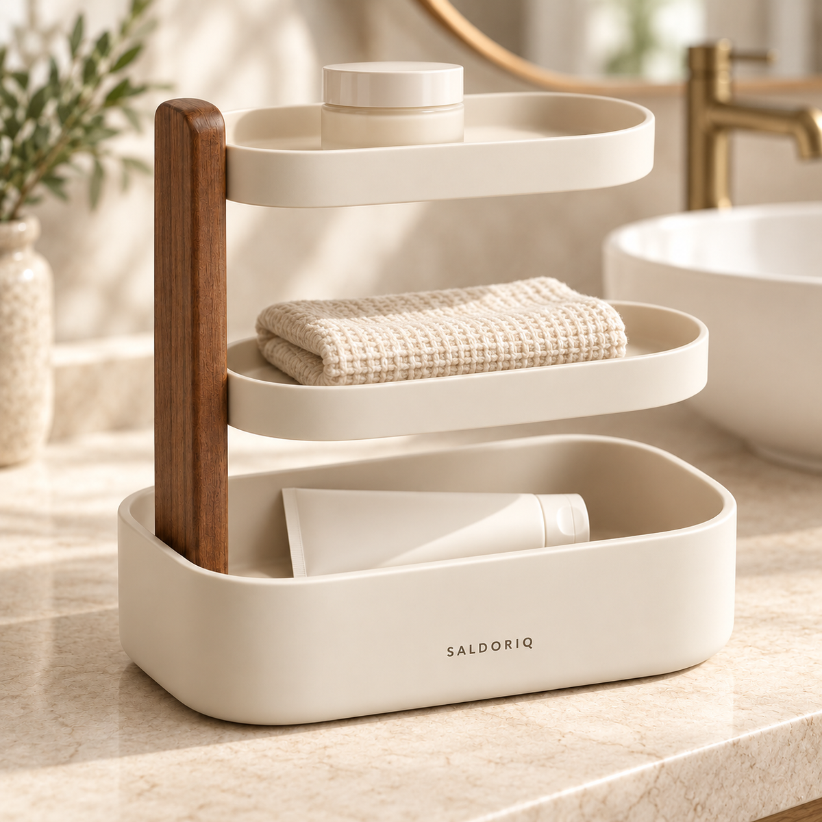 Saldoriq VanityRise Tiered Organizer