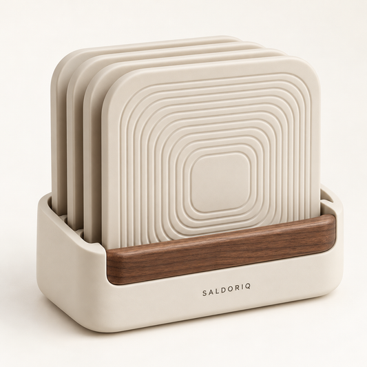 Saldoriq TableRest Trivet Set with Holder
